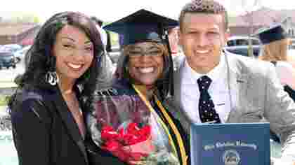 OCU Accounting Online Graduate Student with family