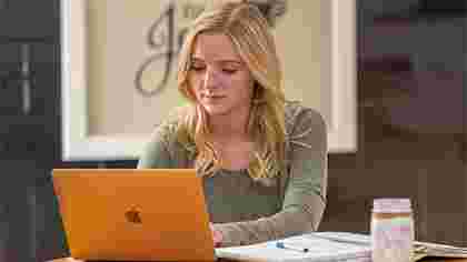 OCU Student conducting Biblical Research for Greek Theology Course