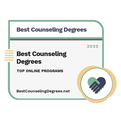 Best Counseling Degrees Award Logo 2020