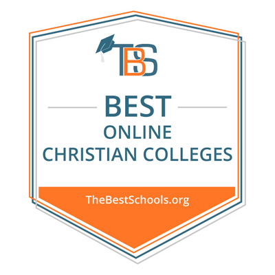 The Best Schools Logo - Best Online Christian Colleges Award